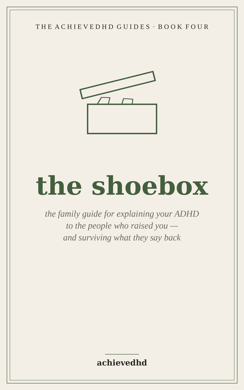 The Shoebox — The ADHD Family Guide